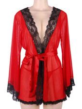 Déshabillé peignoir robe