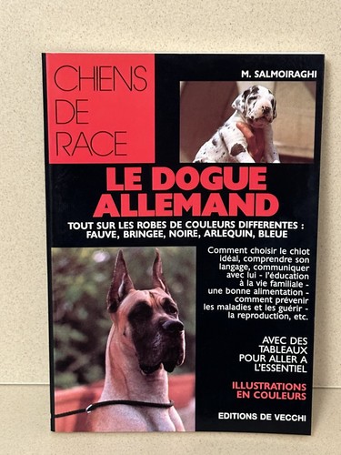 Livre chien race dogue - race,