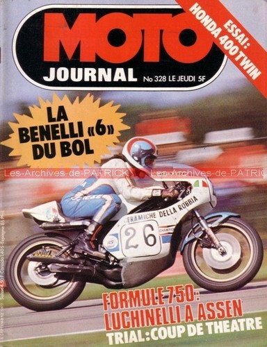 Moto journal 328 - essai, honda