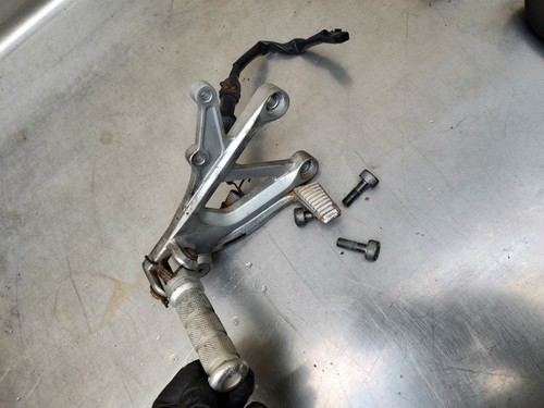 Foot peg bracket - &, right