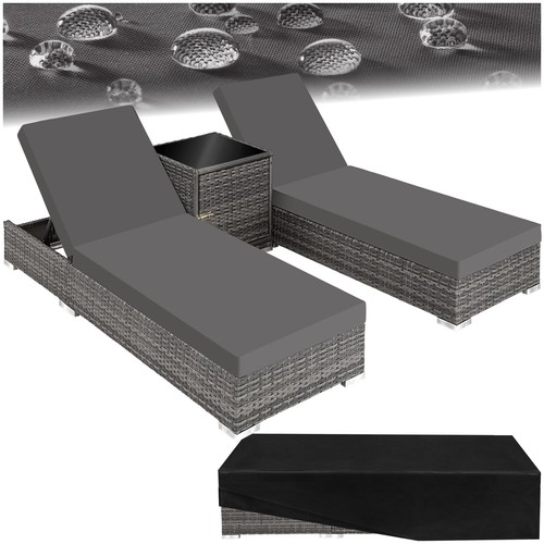Tectake set 2x - set,