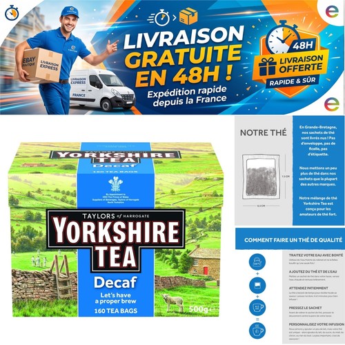Yorkshire tea thé noir - thé,