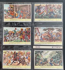 6 CHROMO BELGIUM NUMBER S1746 HISTORY OF YUGOSLAVIA 1960