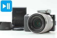 Flash OK! [Near MINT] Sony NEX-5 Digital Camera Black +18-55mm Lens From JAPAN