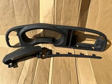 SAAB 9-3 2003-2006 LHD Carbon Leather Dashboard SID Glovebox Deer Style