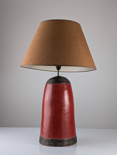 Lampe table terre cuite - table,
