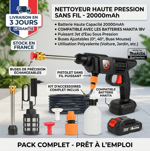 Nettoyeur haute pression sans - nettoyeur,