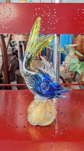 Poisson murano vintage verre - poisson,