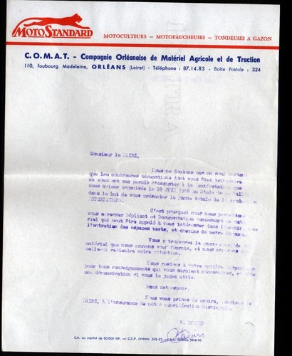 Orleans materiel agricole - materiel,