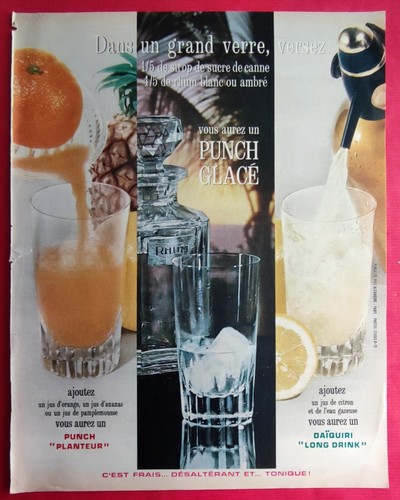 Publicité presse boisson - presse,