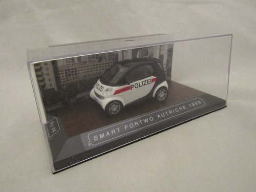 Voiture police smart - police, 1/43
