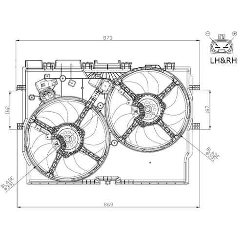 Ventilateur radiateur nrf - ventilateur,