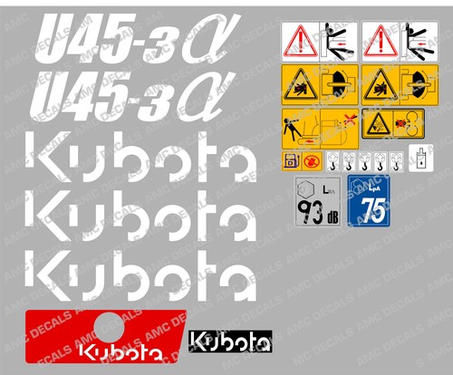 Kubota u45 mini - u45-3, digger