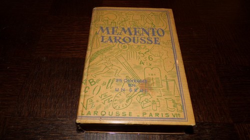 Mémento larousse - mÉmento,