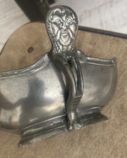 Ancienne saucière en étain