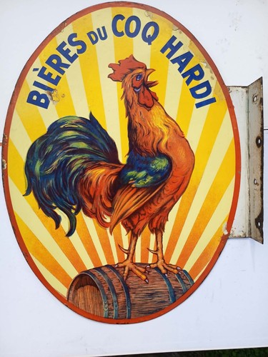 Rare plaque émaillée - plaque,