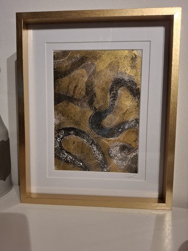 Tableau art moderne signé - art,