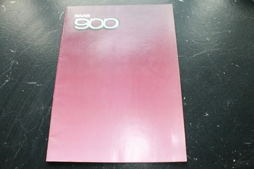 Saab 900 turbo brochure - saab,
