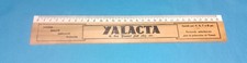 Règle En Bois Publicitaire Yalacta 30 Cm  Calendrier 1957/ 1958 Au Dos : RARE