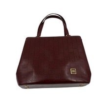 Vintage Balenciaga Paris Burgundy Bag Handle Handtasche handle shopper sac