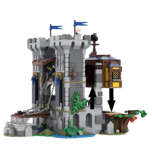 Medieval black saker fort - black, saker’s