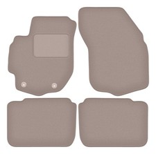 Tapis de sol en velours Beige