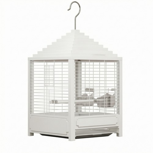 Cage oiseaux avec tiroir - à,