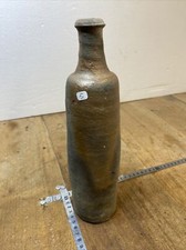 N. 5 Antique 18th Century 17th Century Stoneware Terracotta Bottle Rare Deco Castle Films