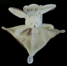 F. Doudou plat carré BABY NAT