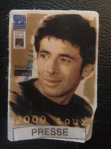 Patrick bruel ancien pass - patrick,