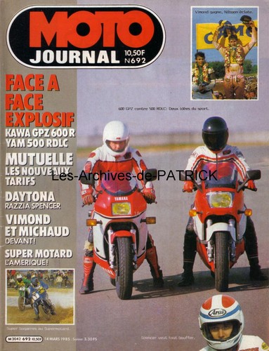 Moto journal 692 - moto, yamaha