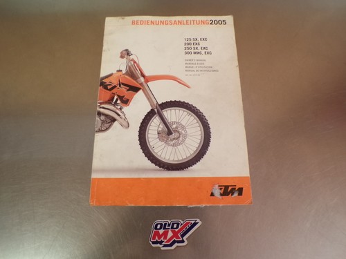 Manuel utilisation ktm - ktm, exc
