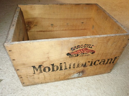 Rare ancienne caisse bois