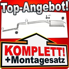 Pot d'échappement pour système d'échappement VW CADDY III 1.9 TDI 2004-2010