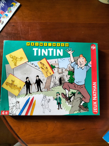 Jeu print deco tintin nathan - jeu,