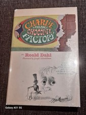 Roald Dahl Charlie and the Chocolate Factory HBDJ 1st edition 1st print 6 lines
