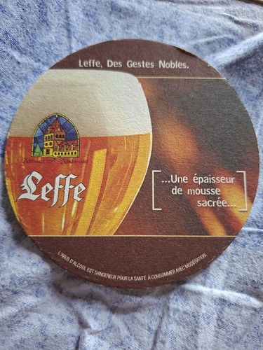 Sous bock bière leffe - sous-bock,