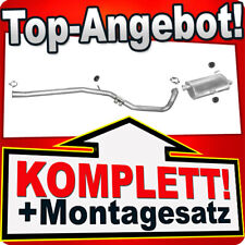 Pot d'échappement pour PEUGEOT 206 2.0 HDI break SW 2002-2006 échappement