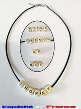 Collier personnalisé avec