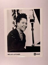 Nellie Lutcher Photo Original Noir et Blanc Press Promotion Environ 1970s