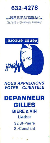 Depanneur gilles constant - gilles, st-constant