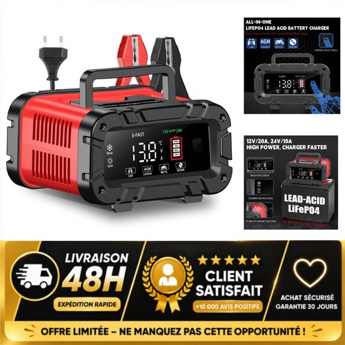Chargeur batterie 12v - de, 12v/24v