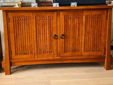 Meuble TV en Teck massif