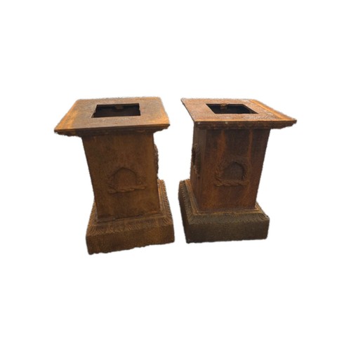 Socles fonte pour statue ou - socles, en