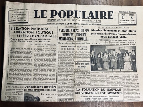 Maurice schumann 1944 - maurice,