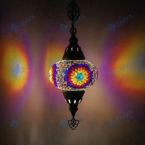 Lustre suspendu verre - en,