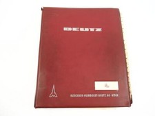 Deutz D50 Tractor Parts List 1961 - 1964 Part Number List TN1150-1