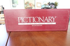PICTIONARY 1987 Second Edition Game - The Game of Quick Draw COMPLETE