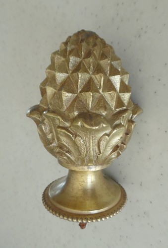 Boule escalier bronze - d'escalier, en