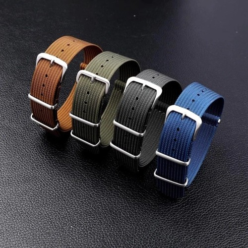 Bracelet montre tissu toile - montre,